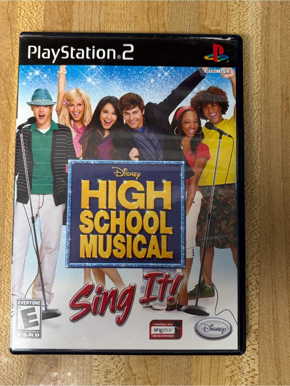 Disney PlayStation 2 High School Musical Sing It! - Blue, Yellow, Red